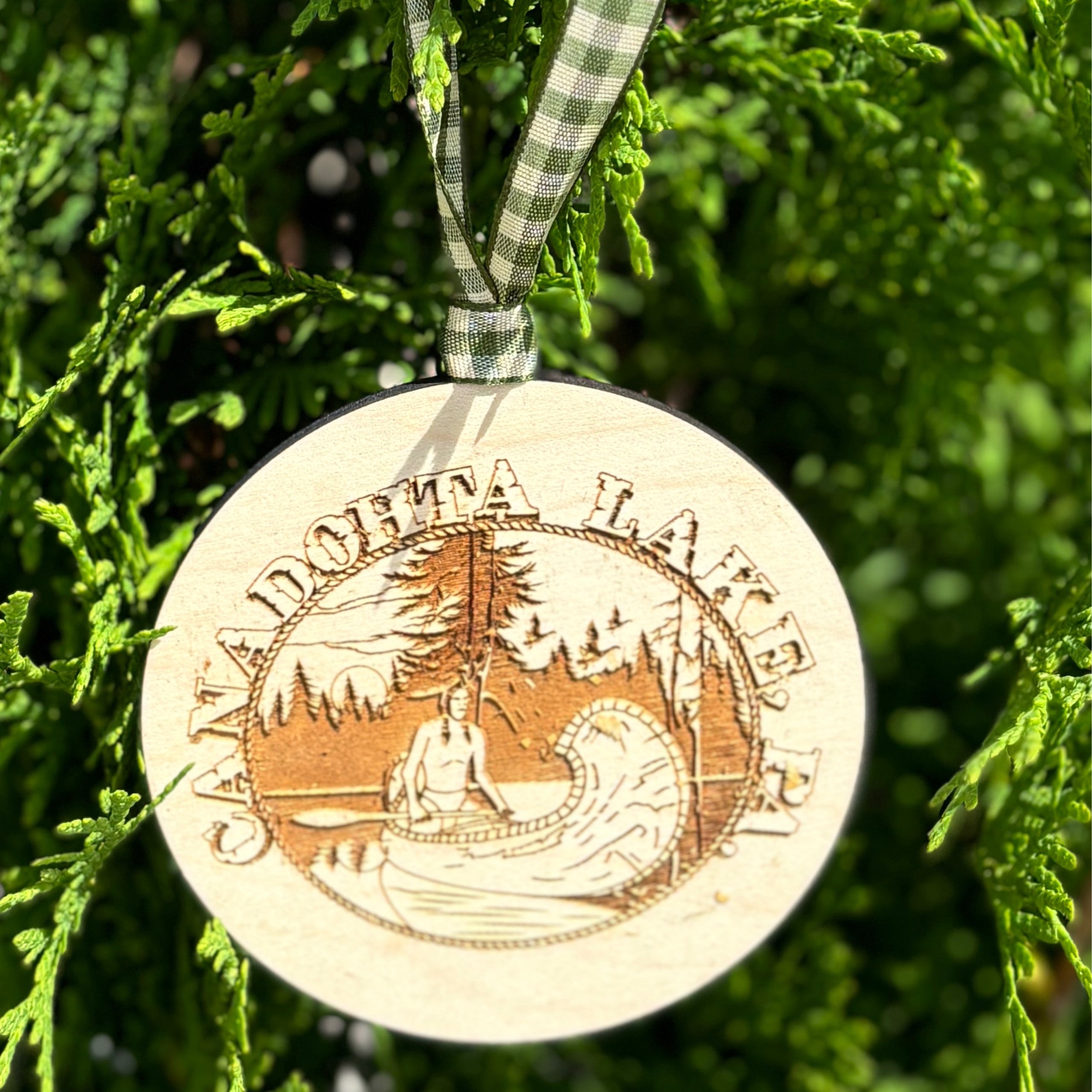 Canadohta lake canoe ornament lake erie variety